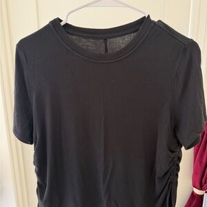 Lululemon Athletica Black Short Sleeve Tee